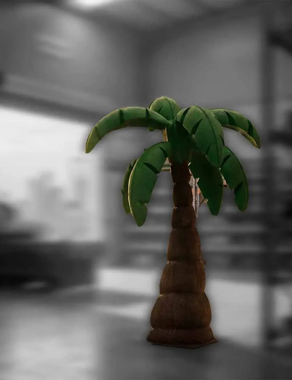 Artificial palm Fiberglass