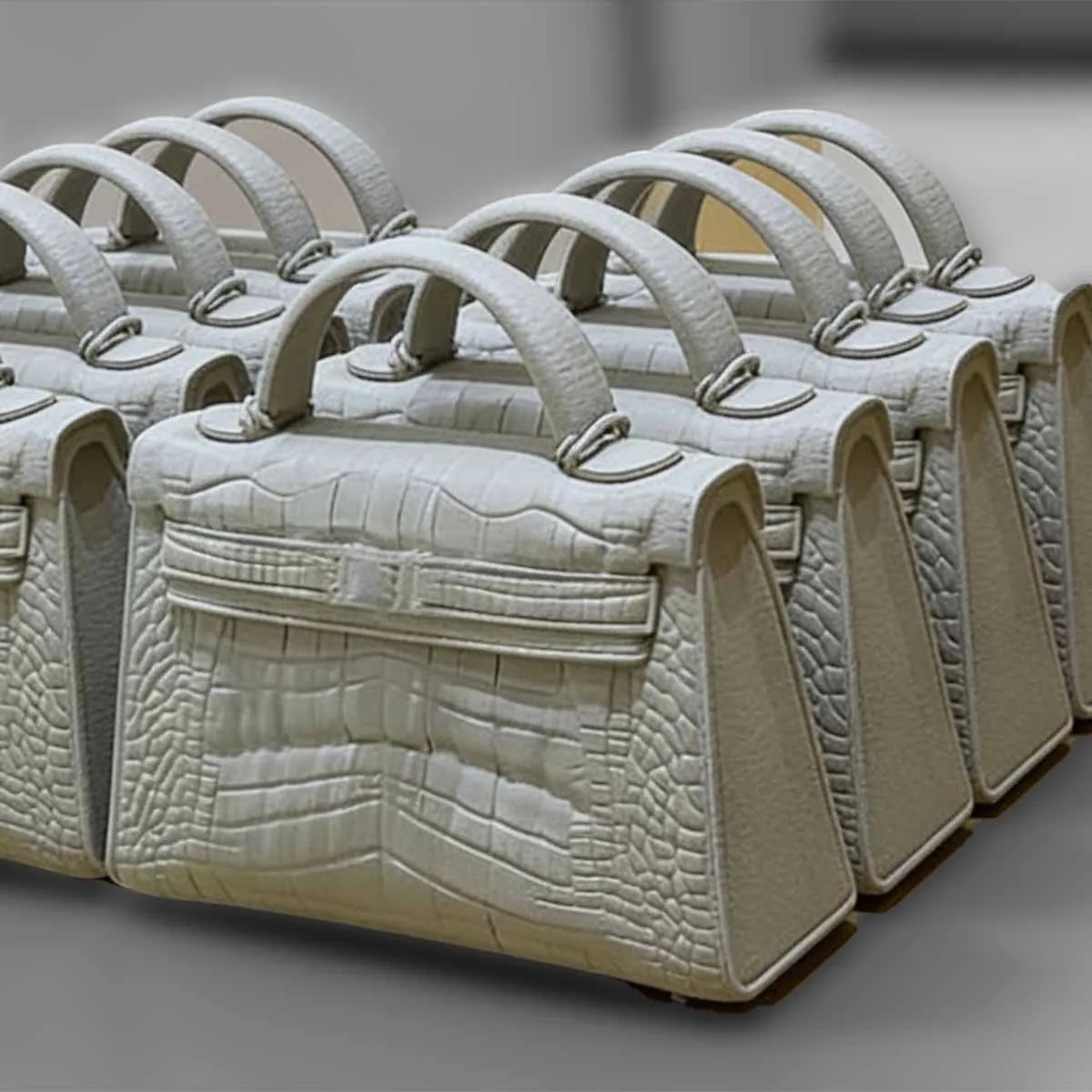 3D printed prototype developed for retail displays and commercial product presentation.