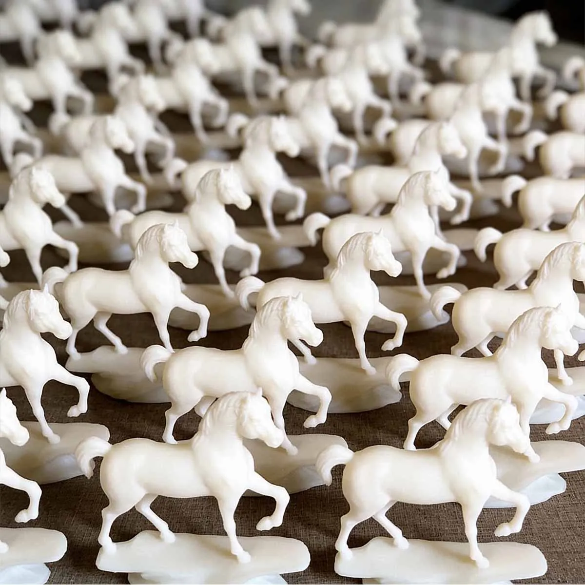 High-quality 3D printed production for luxury retail displays and product showcases.